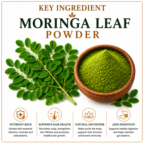 Moringa Powder – Ingredient – Ayurvedic Medicine- Bhav Prakash – Nighantu     Each10 gm powder contains: Sehjan (Moringa (Moringa pterygosperma) Lf. 10 gm
